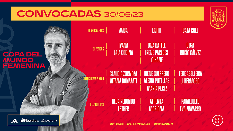 Alba Redondo, en la lista definitiva para el Mundial