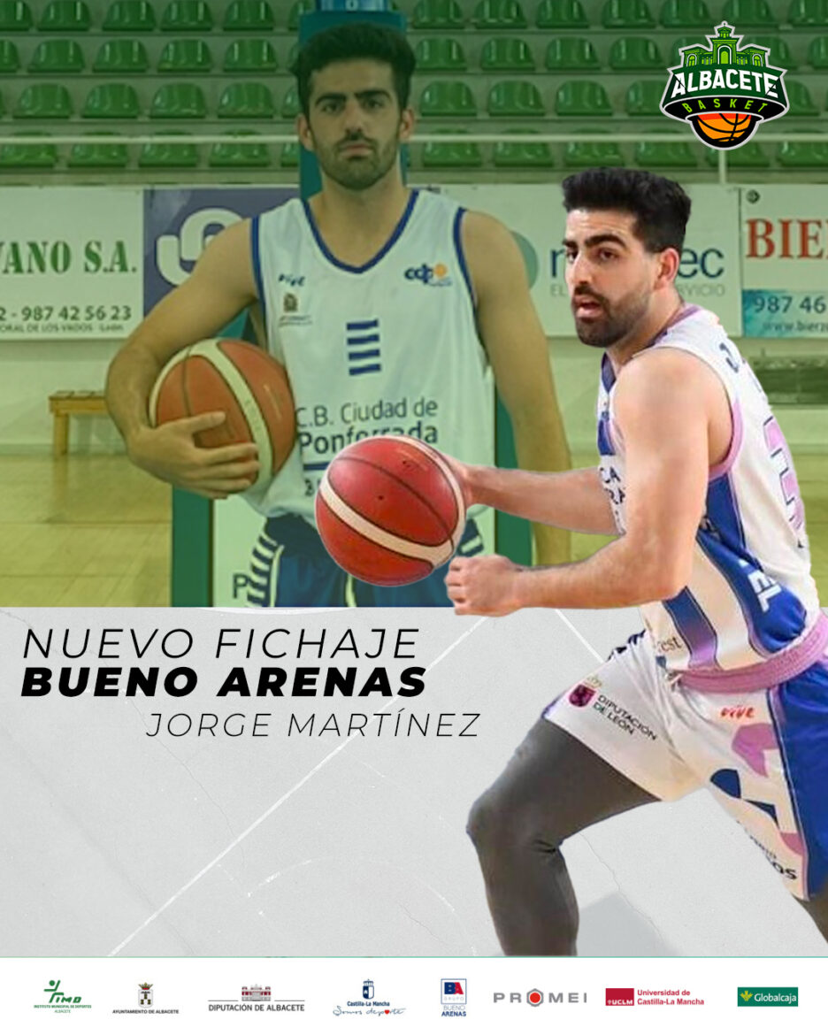 Oficial | El base Jorge Martínez ya es jugador del Albacete Basket
