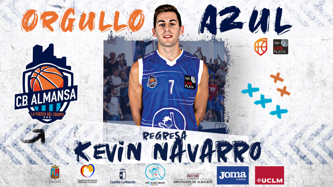 Kevin Navarro regresa al CB Almansa con AFANION