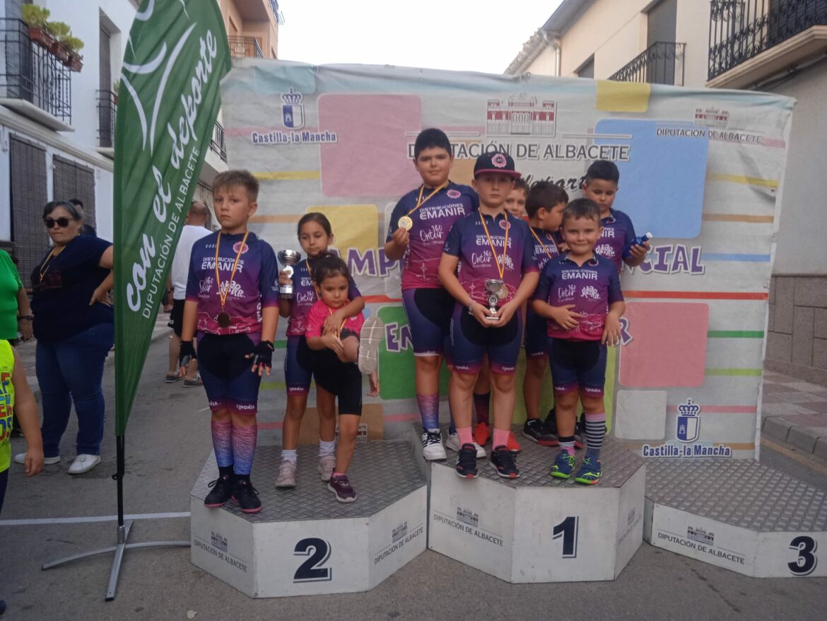Ontur acoge el VI Trofeo Escuelas de Ciclismo