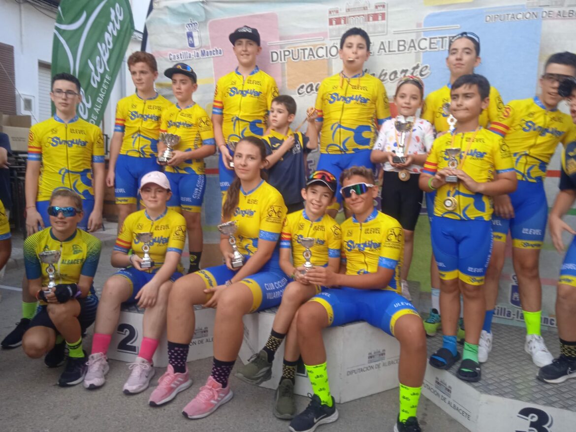 Ontur acoge el VI Trofeo Escuelas de Ciclismo