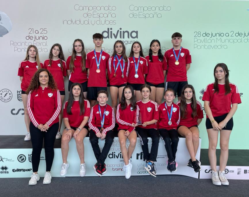 Gimnasia Trampolín | Éxito de los clubes albaceteños en el Campeonato Nacional Base y el Campeonato de España individual y clubes