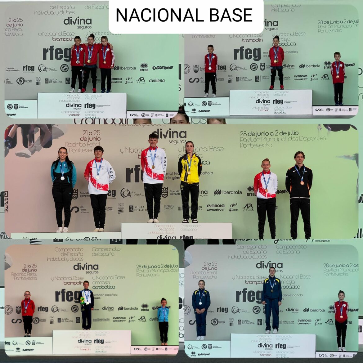 Gimnasia Trampolín | Éxito de los clubes albaceteños en el Campeonato Nacional Base y el Campeonato de España individual y clubes