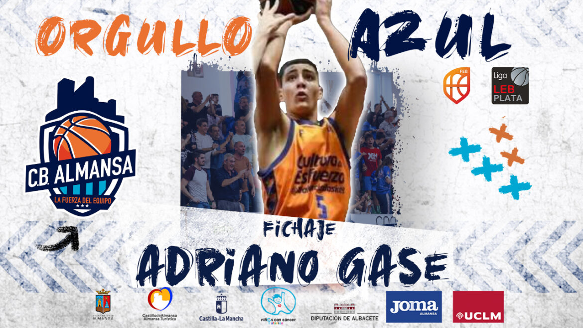 Adriano Gase, carácter argentino para el CB Almansa con AFANION