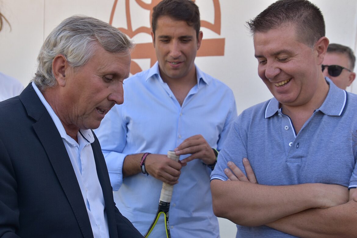 <strong>Cabañero aplaude la creación de la Copa Leyendas que el Club de Tenis Albacete impulsará anualmente con el apoyo de la Diputación</strong>