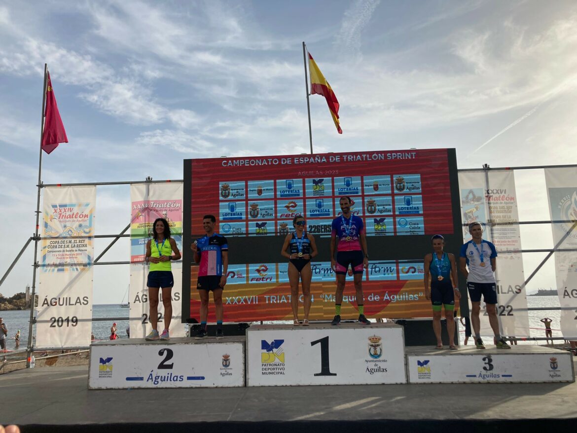 Triatlón | Andrés Hilario, bronce en el campeonato de España en categoría élite