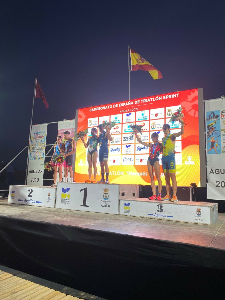 Triatlón | Andrés Hilario, bronce en el campeonato de España en categoría élite