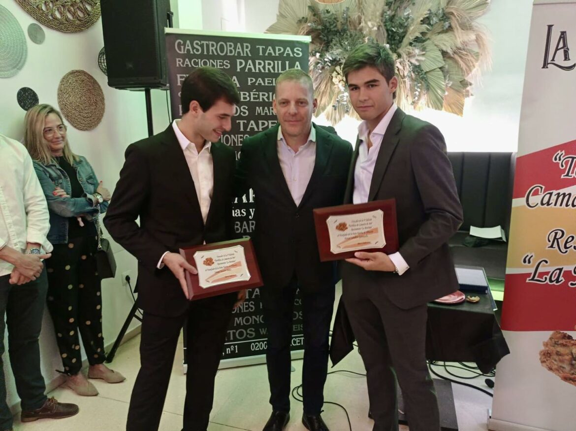 Se entregó el tercer galardón Tortillita de Camarón de Oro de La Marteña a los triunfadores de la Feria de Albacete 2023