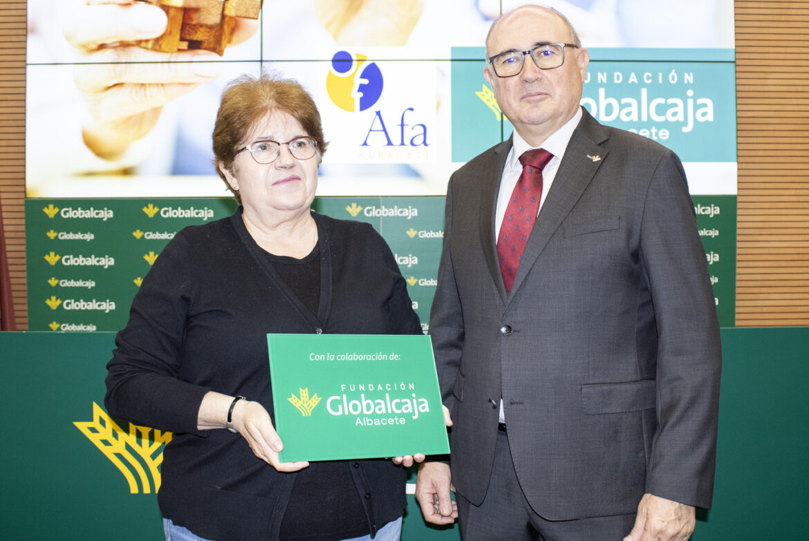 <strong>La Fundación Globalcaja sella una colaboración con AFA Albacete para la mejora de terapias para enfermos de Alzhéimer</strong>