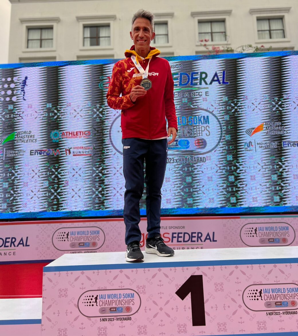 Seve Felipe se proclama Campeón del Mundo máster 45 en 50 kms.