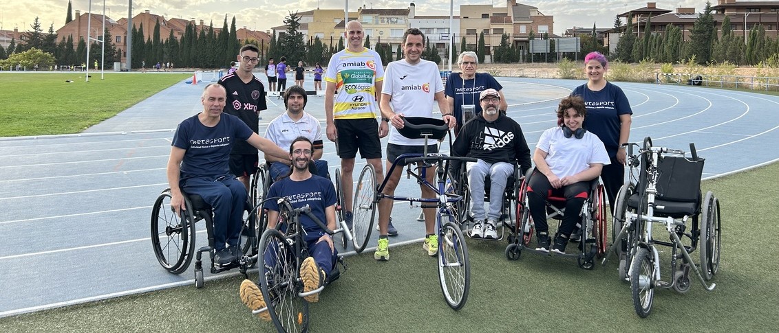 <strong>La Asociación Metasport y Amiab refuerzan su compromiso en el deporte aunando sus entrenamientos de atletismo en Albacete</strong>