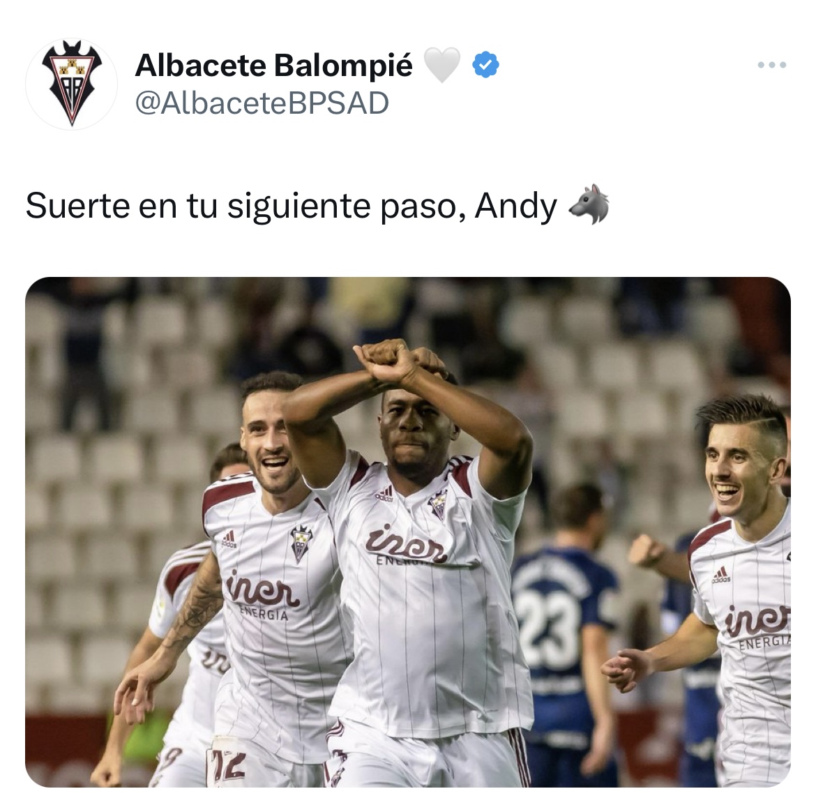Andy Kawaya, exjugador del Albacete Balompié colgará las botas debido a las lesiones
