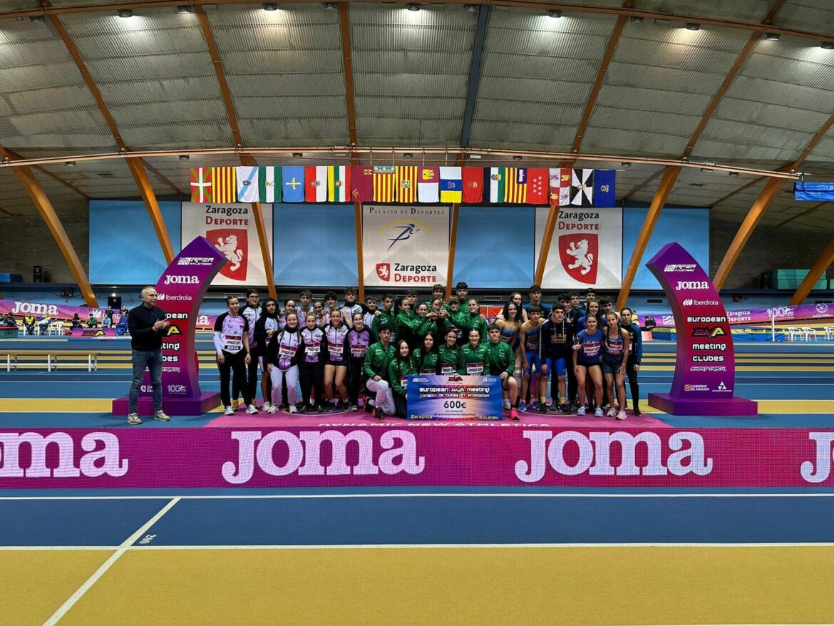 <strong>El Club Atletismo Albacete Diputación, subcampeón de España Sub 16-Sub 18 en formato DNA</strong>