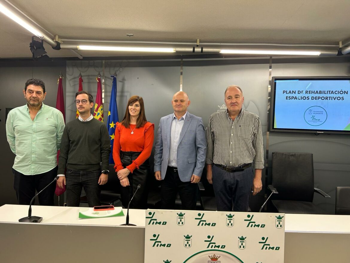 El Ayuntamiento invierte cerca de 3,5 millones de euros en un ambicioso Plan de Rehabilitación y Mejoras de las instalaciones deportivas de Albacete