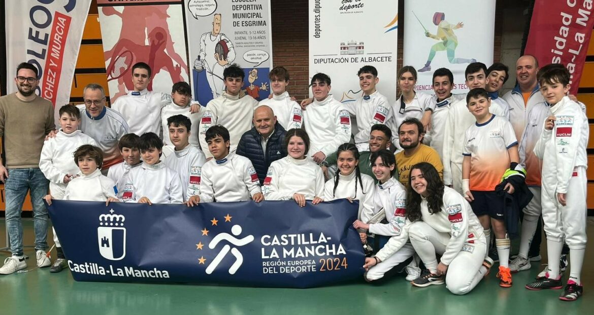 Esgrima | Campeonato de Castilla-La Mancha Junior e Infantil individual organizado por la Sala de Armas de Albacete
