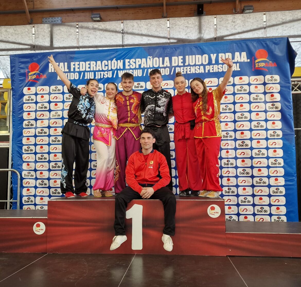 Albacete triunfa en el Wushu español de la mano del Club Wushu Dàxué
