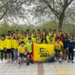 Miriam Andreu y Abraham García arrasan en el Campeonato de España de Duatlón junior sprint en Alcobendas