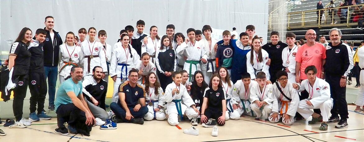 9 oros, 5 platas y 11 bronces en el Campeonato de Castilla - La Mancha de Judo en Edad Escolar