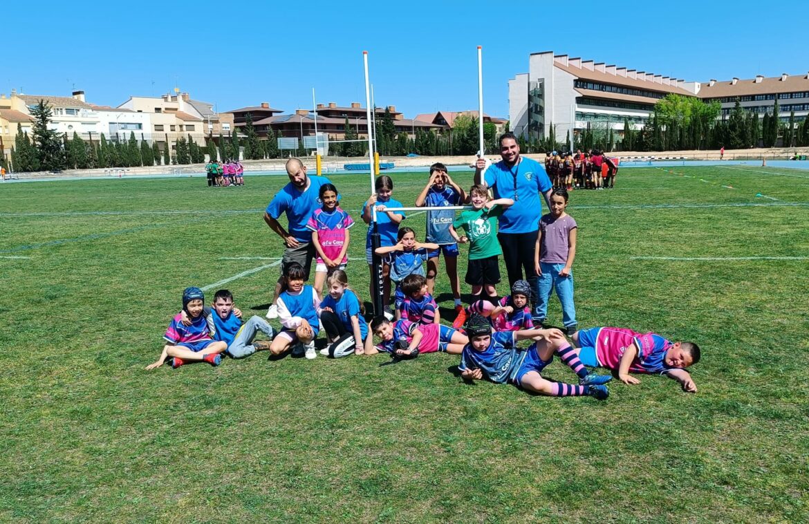 Rugby | Gran éxito de la Concentración Interprovincial de Escuelas de Rugby de Albacete