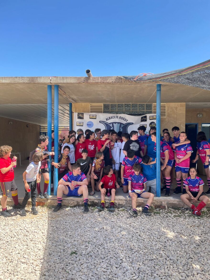 Rugby | Gran éxito de la Concentración Interprovincial de Escuelas de Rugby de Albacete
