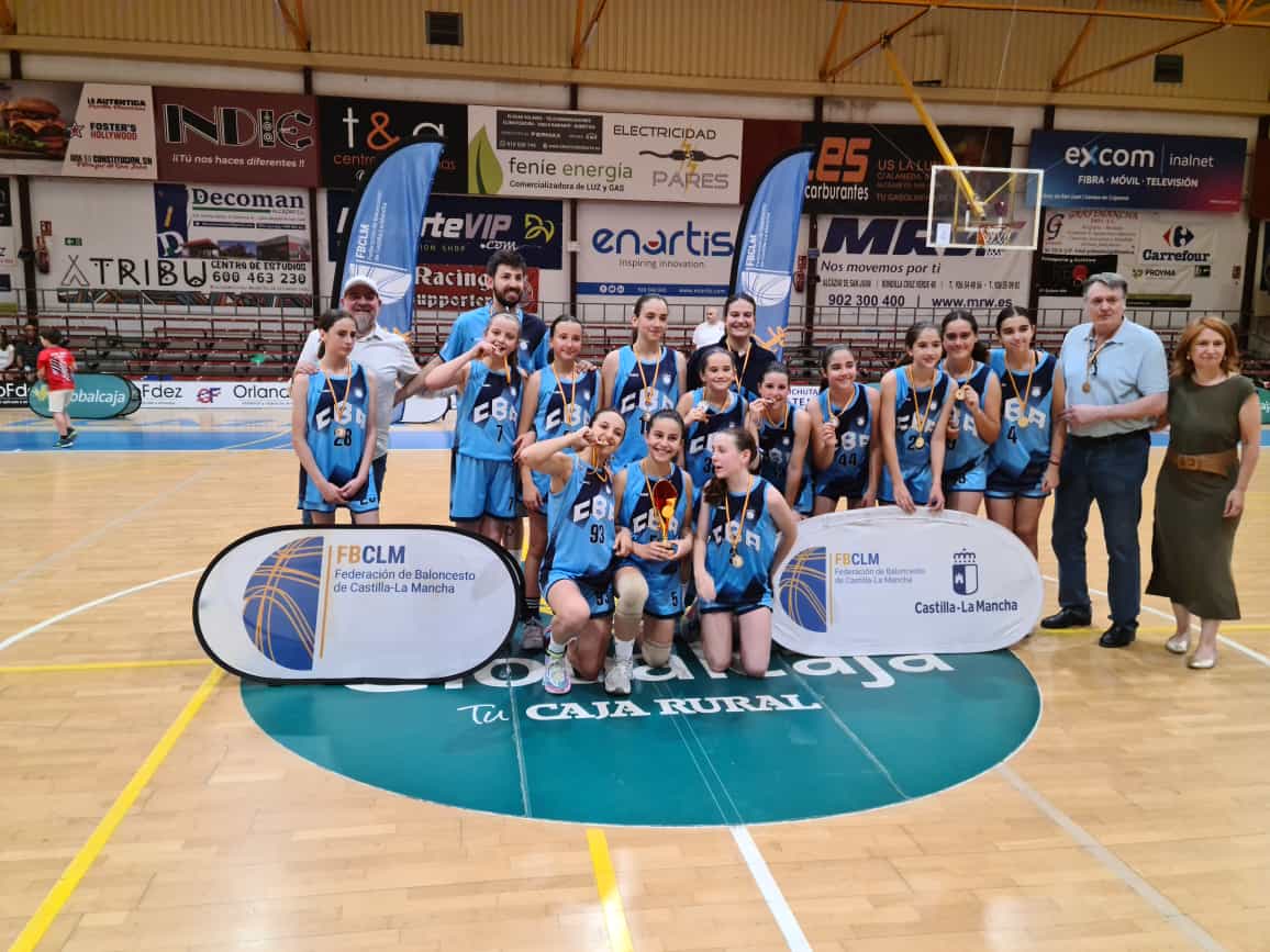 <strong><em>El alevín del CBA, campeón de Castilla La Mancha</em></strong>