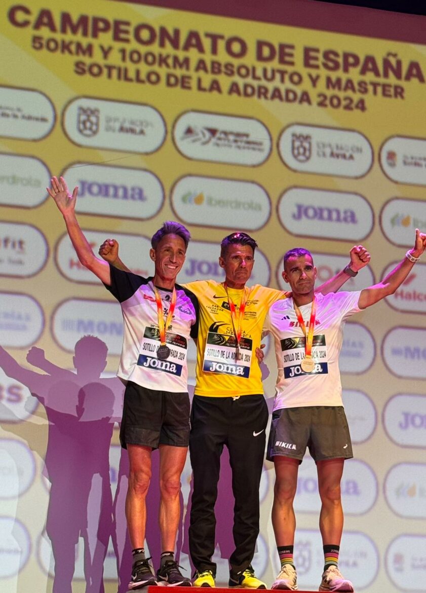 Seve Felipe se proclama subcampeón de España de 50 kms en categoría absoluta