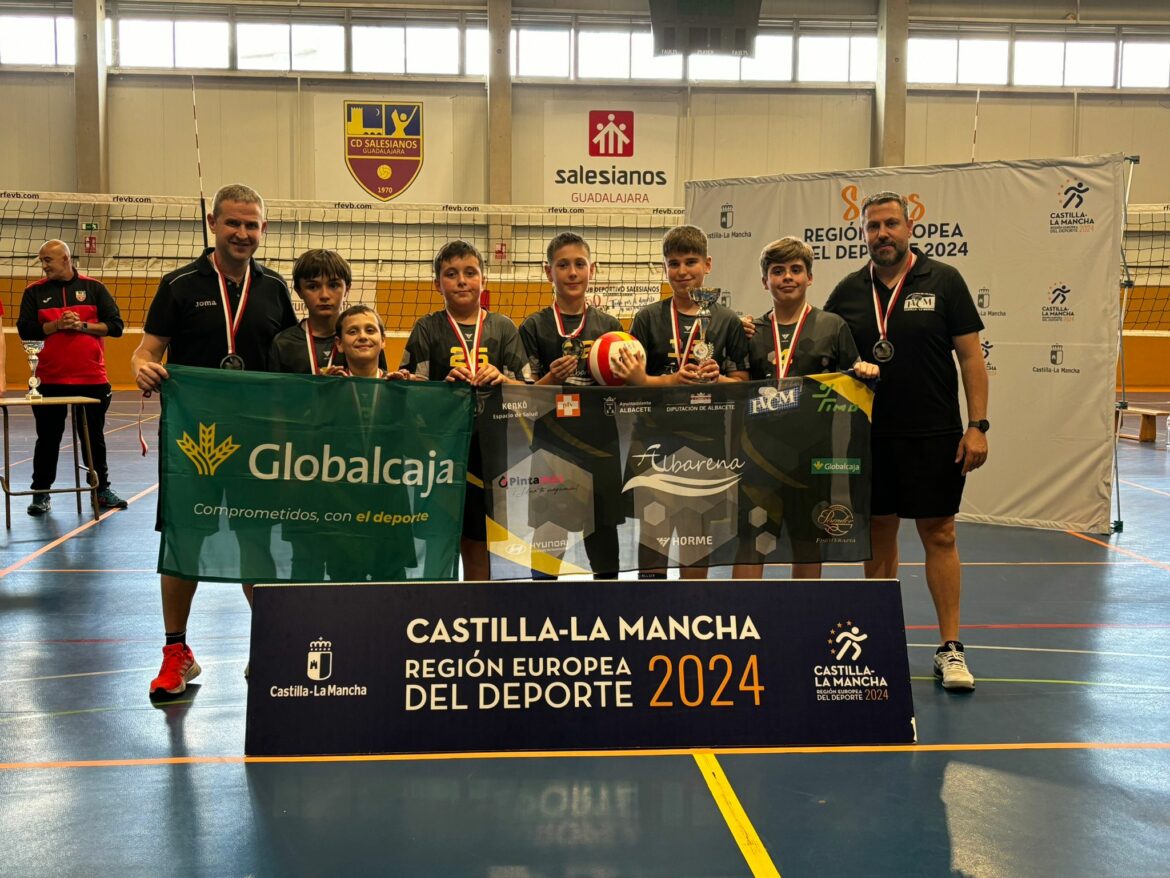 Voleibol | Albarena, subcampeón regional alevín