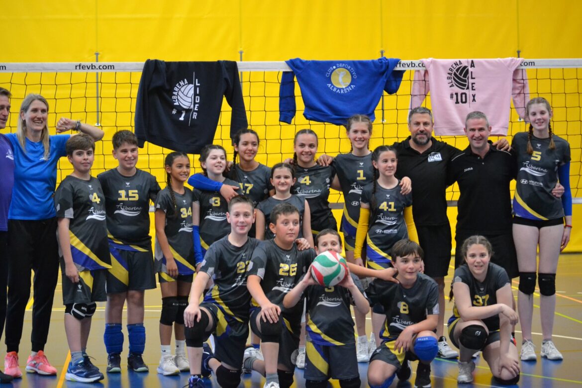 Voleibol | Albarena, subcampeón regional alevín