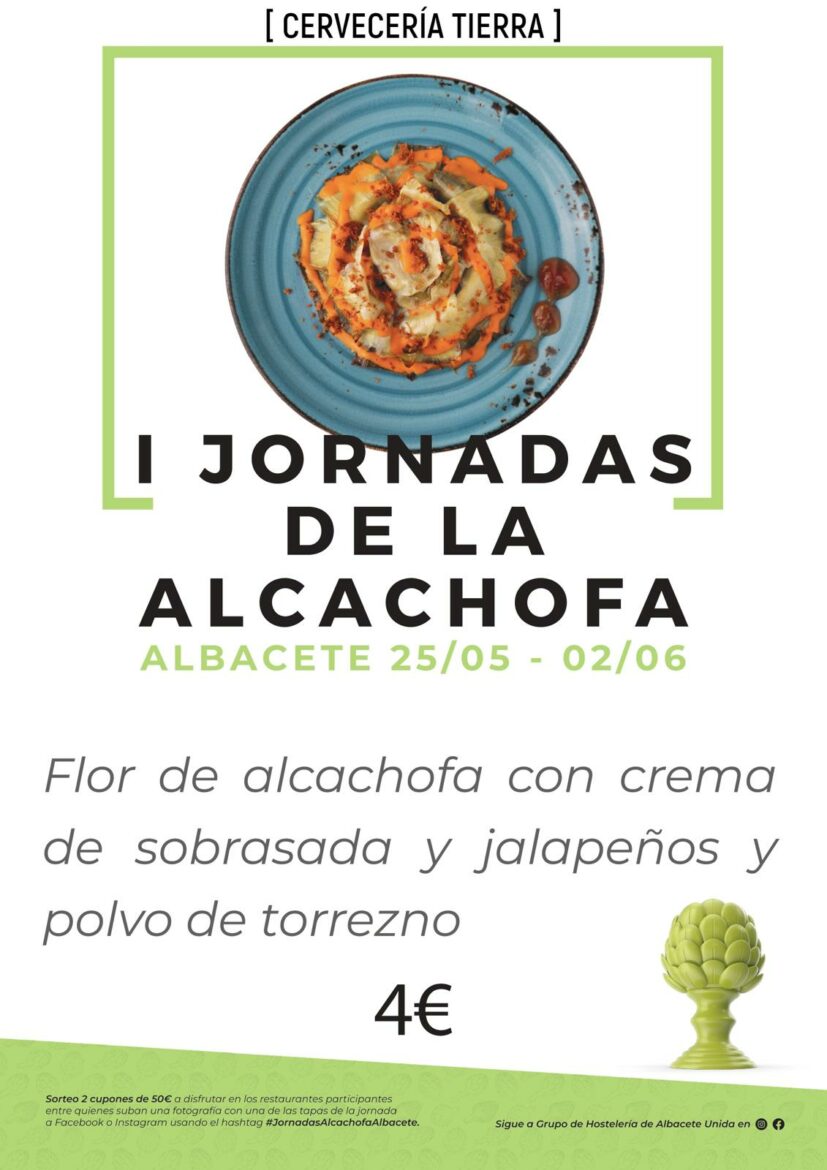 Primeras Jornadas de la Alcachofa organizadas por "Hostelería de Albacete Unida"