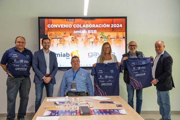 <strong>La empresa Gaviota y BSR Amiab Albacete firman un convenio de colaboración para apoyar el deporte adaptado</strong>