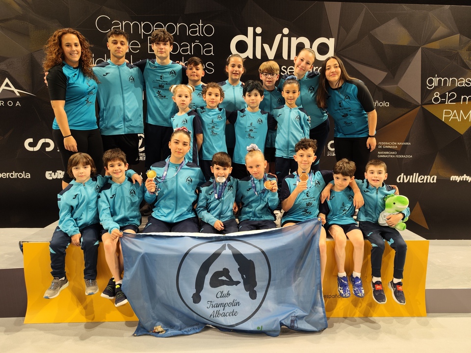 Gimnasia Trampolín | Siete títulos de Campeón de España