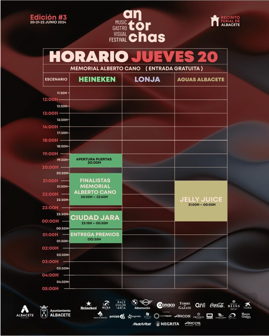 El Festival Antorchas 2024 presenta sus horarios