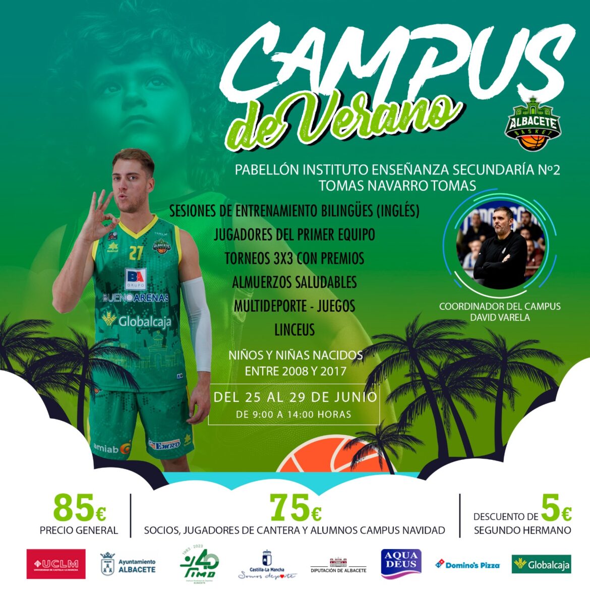 Jornadas para la cantera en el Albacete Basket, que ya prepara su Campus