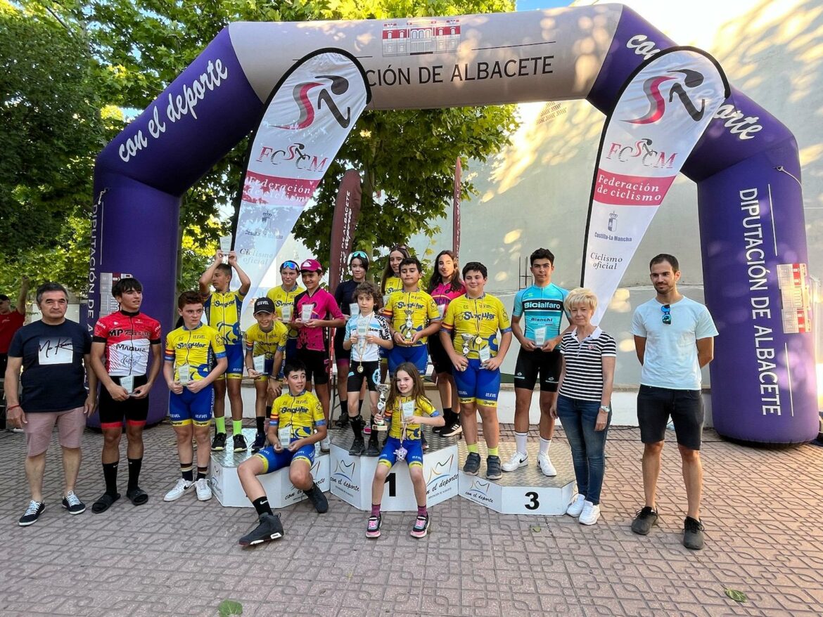 <strong>Madrigueras celebra una jornada de ciclismo en Edad Escolar</strong>