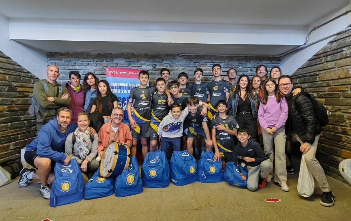 Voleibol | Nueva experiencia en un Campeonato de España infantil para el CD Albarena