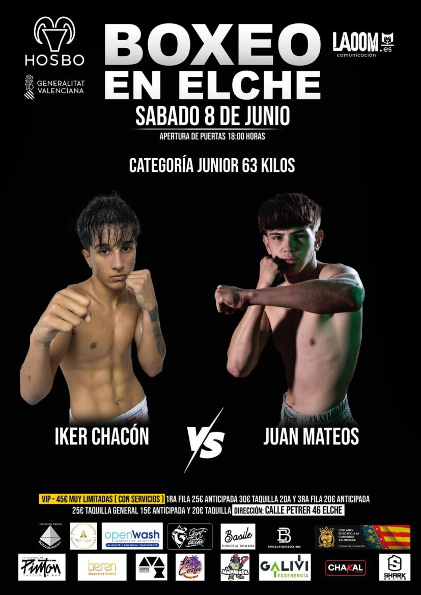 Tres boxeadores del Fight Club Albacete el 8 junio en Elche