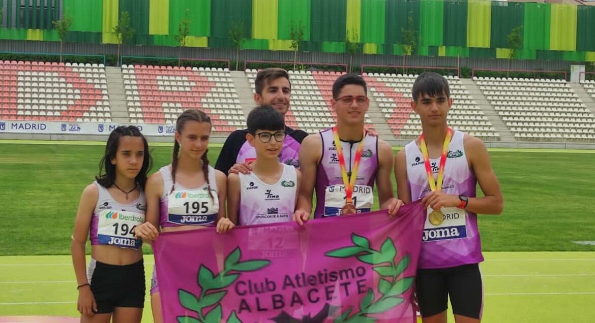 <strong>El Club Atletismo Albacete-Diputación brilla en el Campeonato de España Individual Sub14</strong>