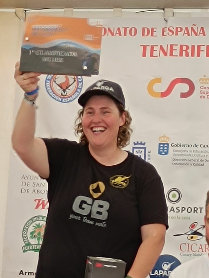 Beatriz Laparra se proclama campeona de España de Recorridos de Caza