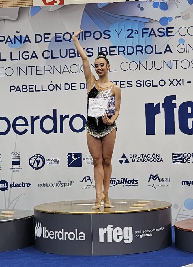 Gimnasia rítmica| El club Palas triunfa en Campeonato de España