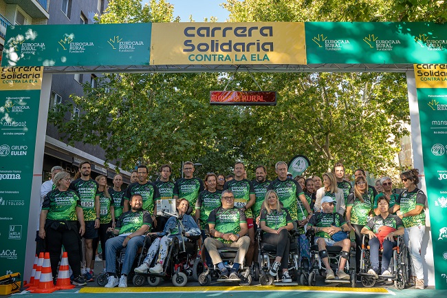 La Carrera Solidaria contra la ELA de Fundación Eurocaja Rural vestirá de verde las calles de Toledo el 6 de octubre