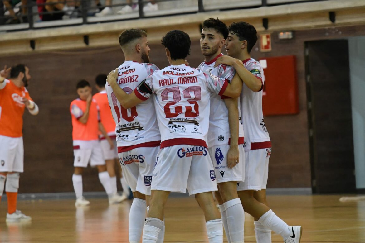 El Albacete FS avanza de ronda en el Trofeo JCCM tras superar al Futsal Villarrobledo (5-3)