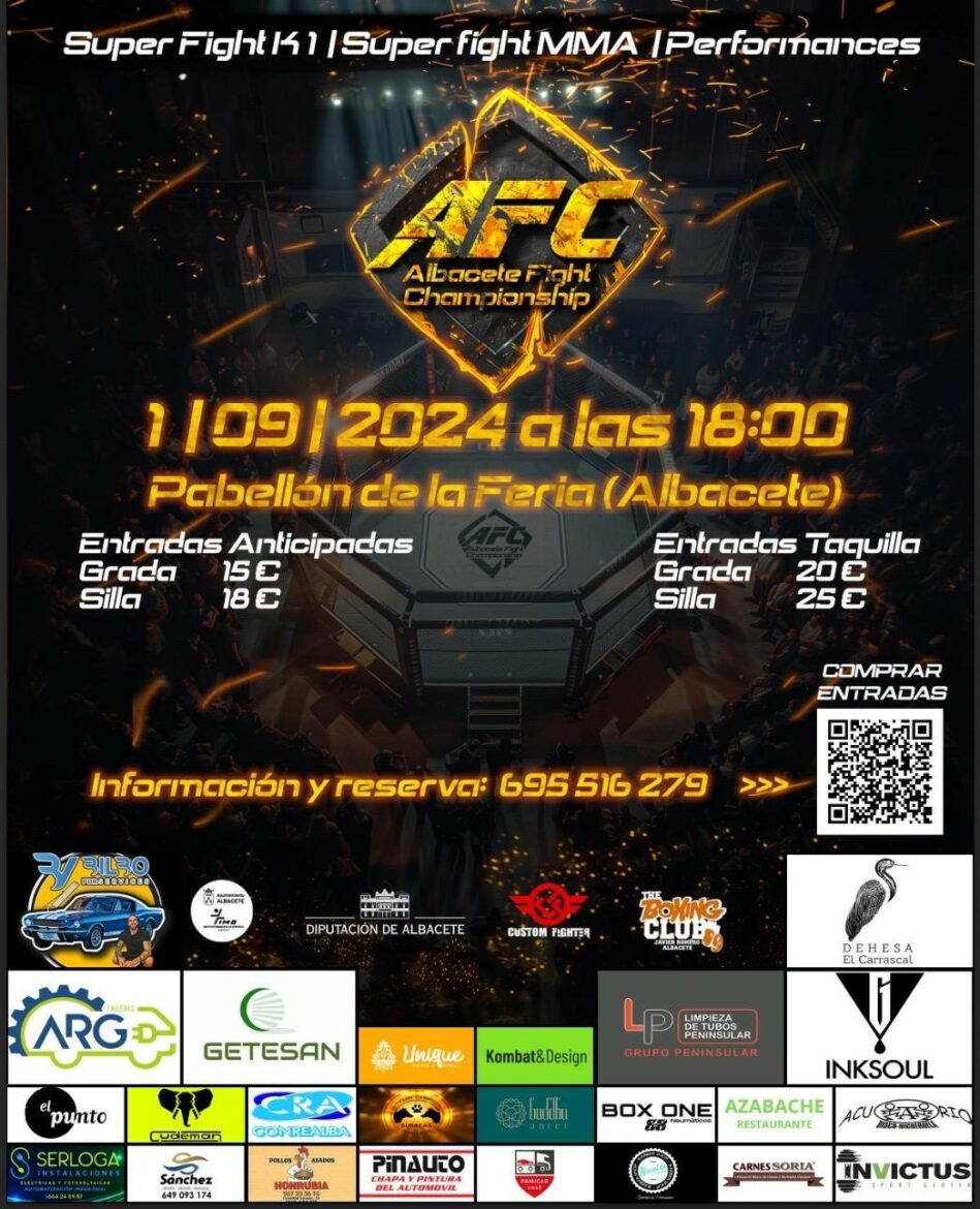 El ‘Albacete Fight Championship’ se celebrará el próximo 1 de septiembre