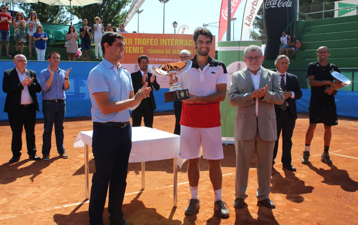 Pablo Andújar es el segundo jugador confirmado para la Copa Leyendas del Club Tenis Albacete