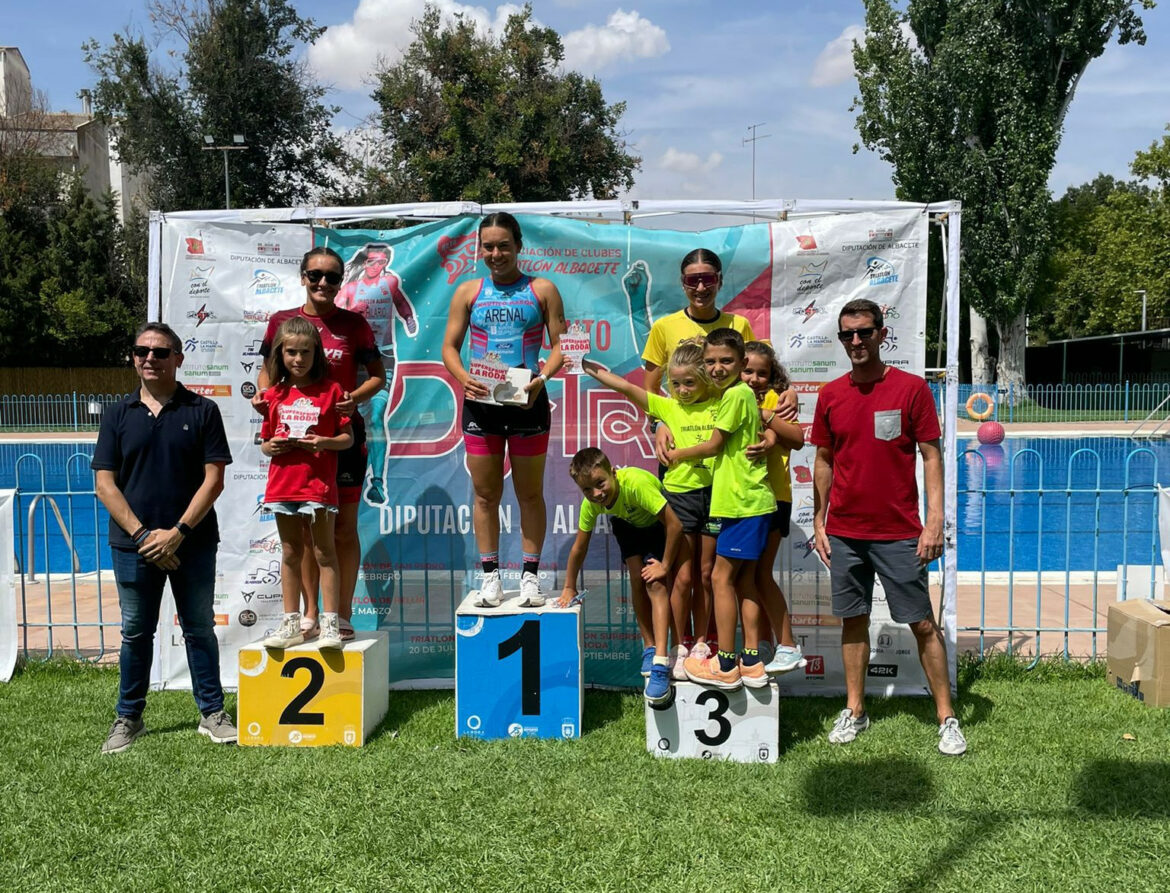 II Circuito Du-Tri Diputación | Hugo Bermejo e Iratxe Arenal vencen en el II Triatlón Supersprint de La Roda 