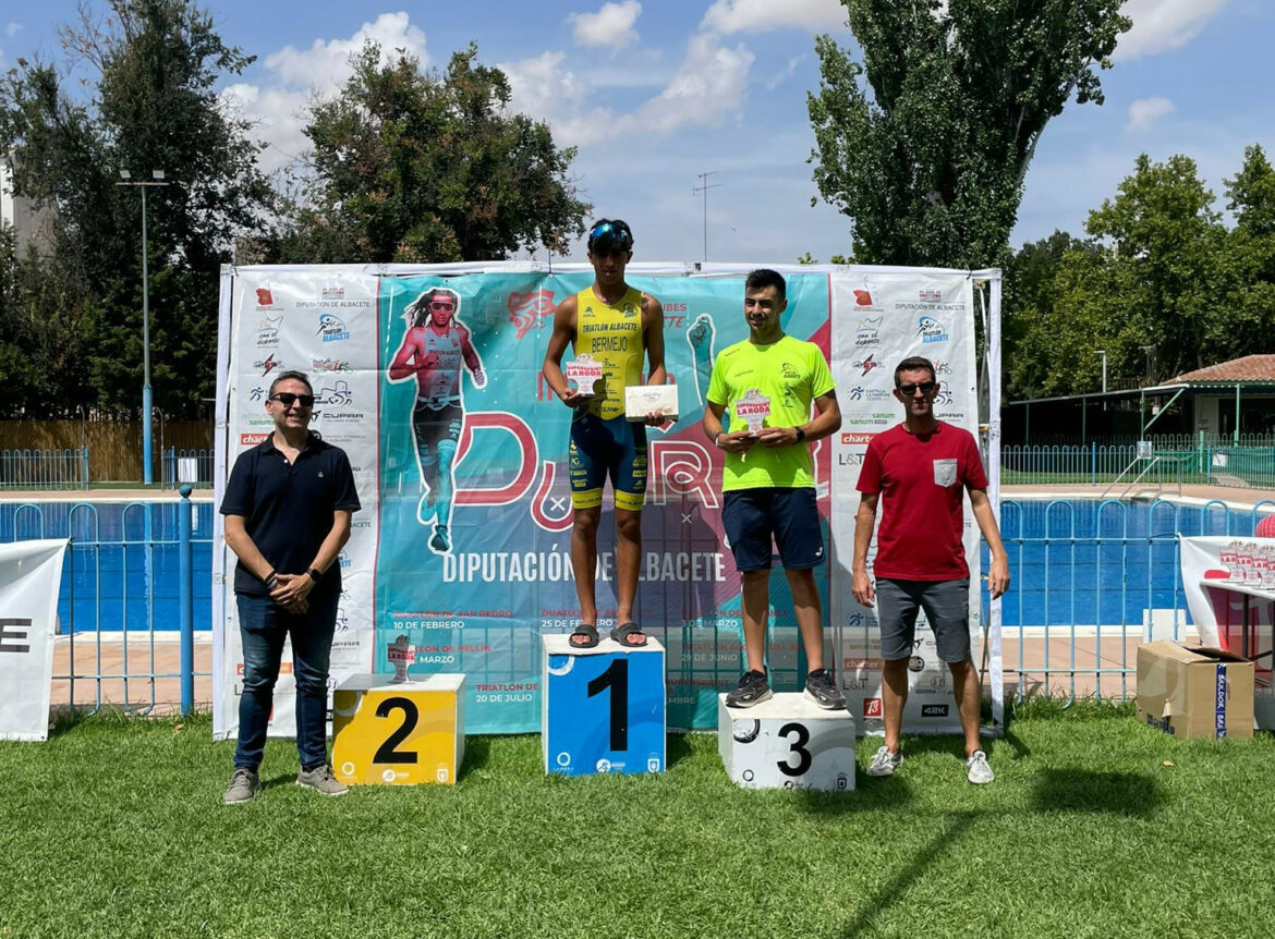 II Circuito Du-Tri Diputación | Hugo Bermejo e Iratxe Arenal vencen en el II Triatlón Supersprint de La Roda 