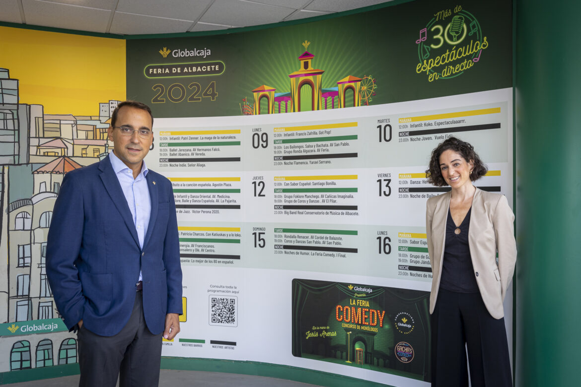 <strong>El stand de Globalcaja en la Feria de Albacete, reflejo de su modelo de cercanía y compromiso con las personas</strong>