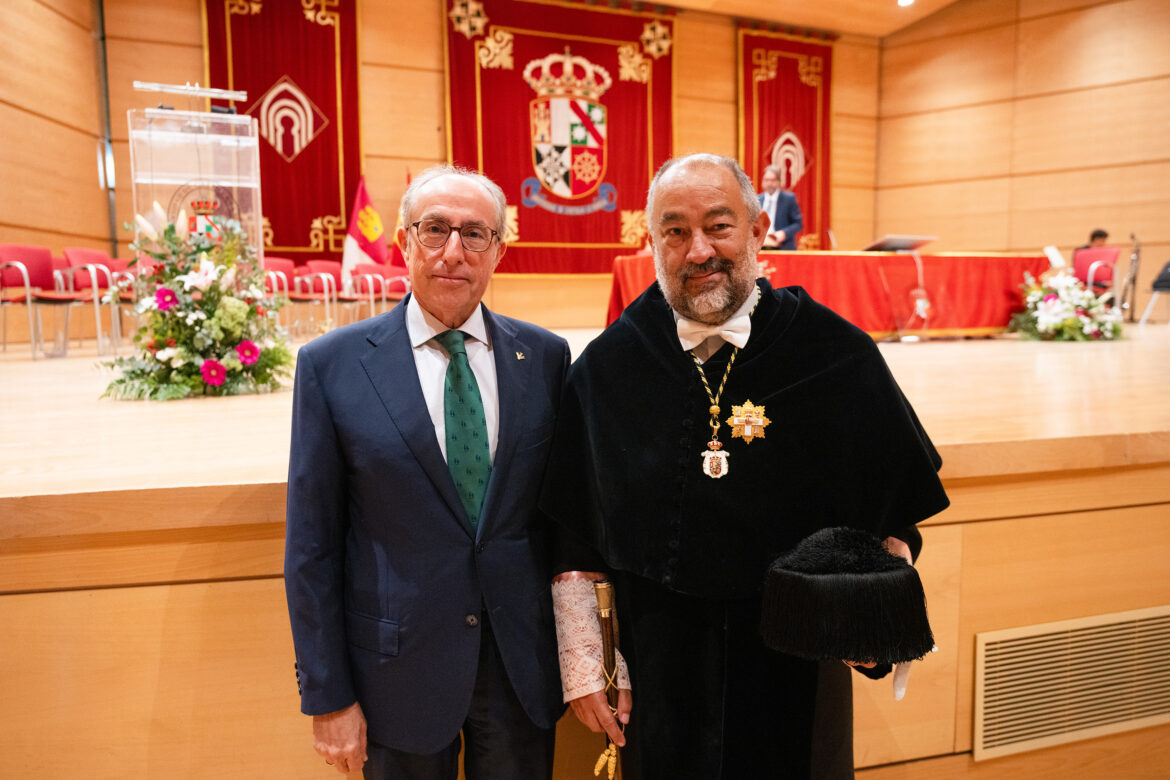 <strong>El presidente de Globalcaja hace valer el compromiso de la entidad con la UCLM durante la apertura del curso académico</strong>