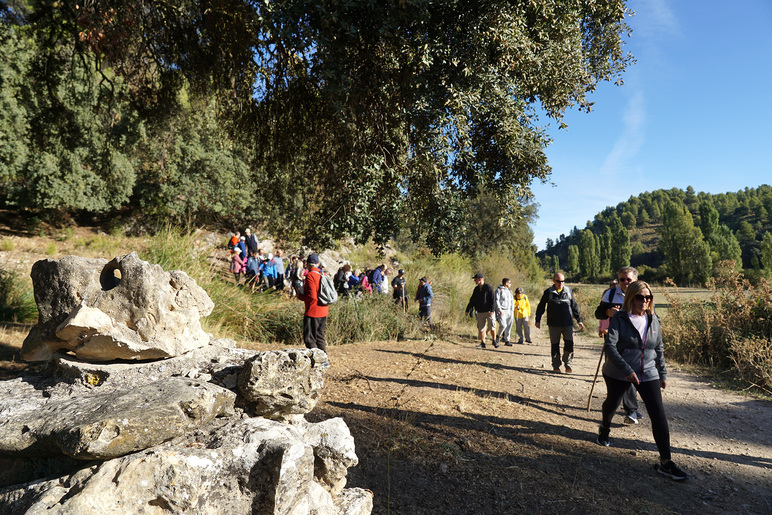 <strong>Casas de Lázaro recibió las Rutas de Senderismo de la Diputación este fin de semana</strong>