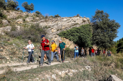 <strong>Continúan las Rutas de Senderismo de la Diputación, en esta ocasión por Casas de Lázaro</strong>