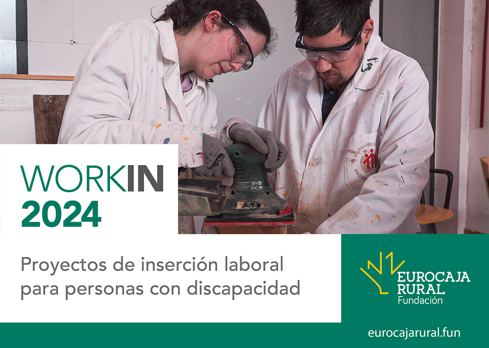 Fundación Eurocaja Rural convoca una nueva edición de las Ayudas 'WORKIN' para promover la inserción laboral de personas con discapacidad